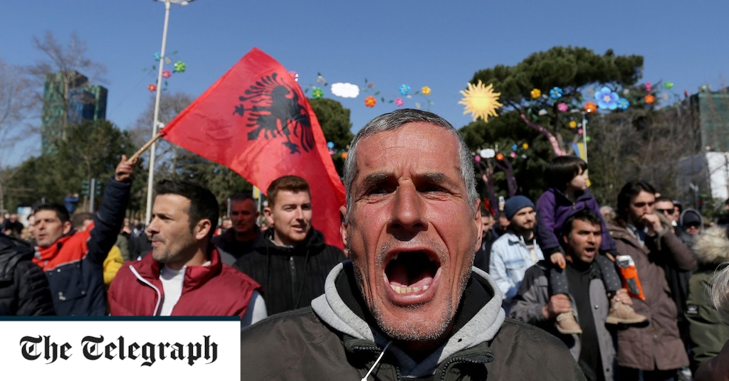 Protests rock Albania after huge rise in living costs caused by Ukraine war