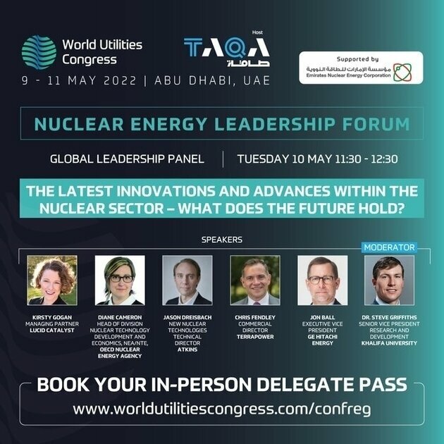 Government officials, industry leaders and experts set to convene for World Utilities Congress in May 2022