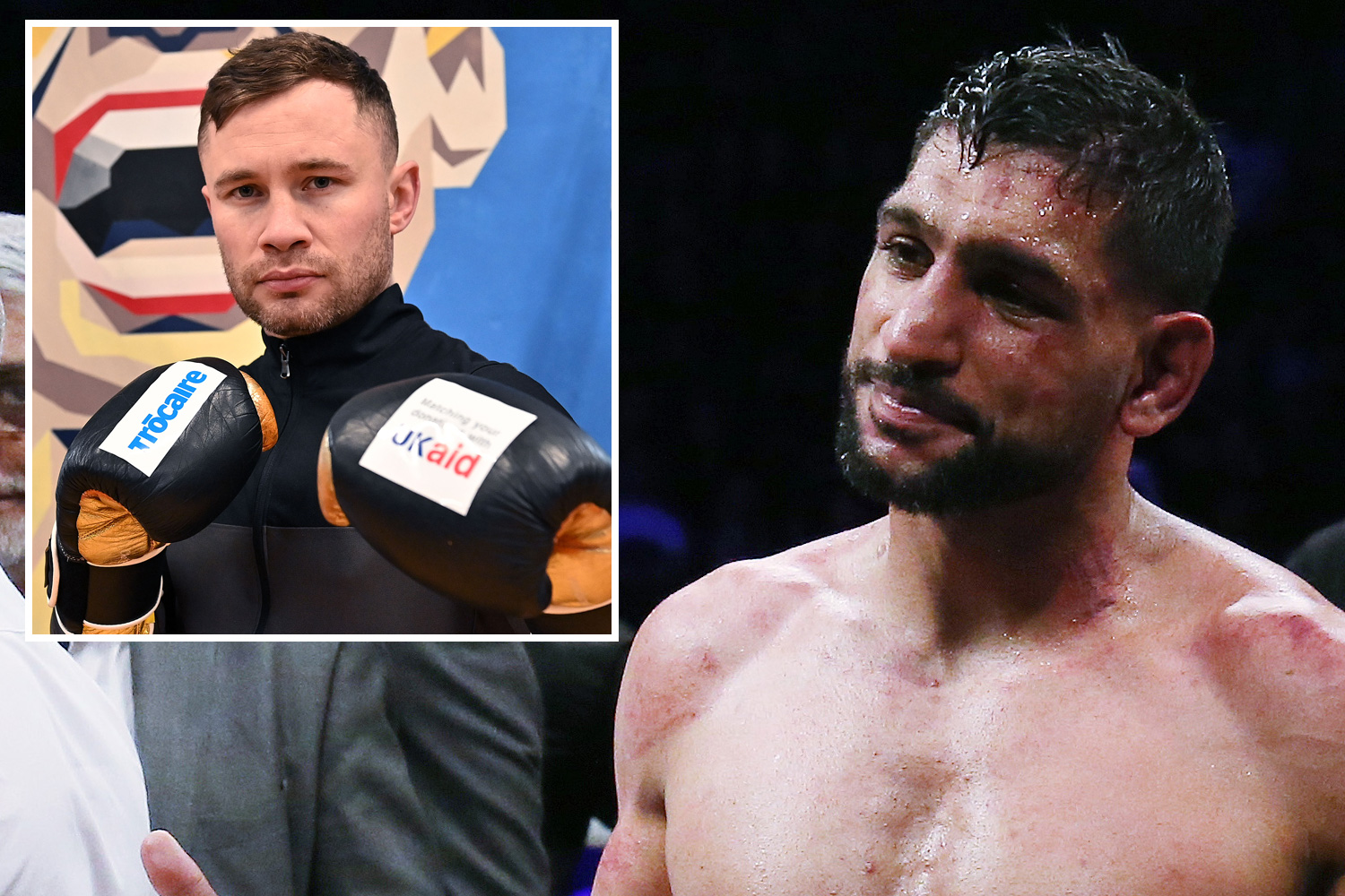 &lsquo;It seems like greed&rsquo; &ndash; Carl Frampton urges Amir Khan&rsquo;s family to talk Brit out of return as he is offered Albania fight
