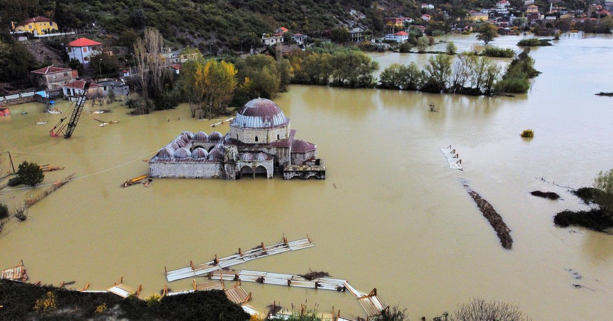 Father and son missing as floods hit northern Albania