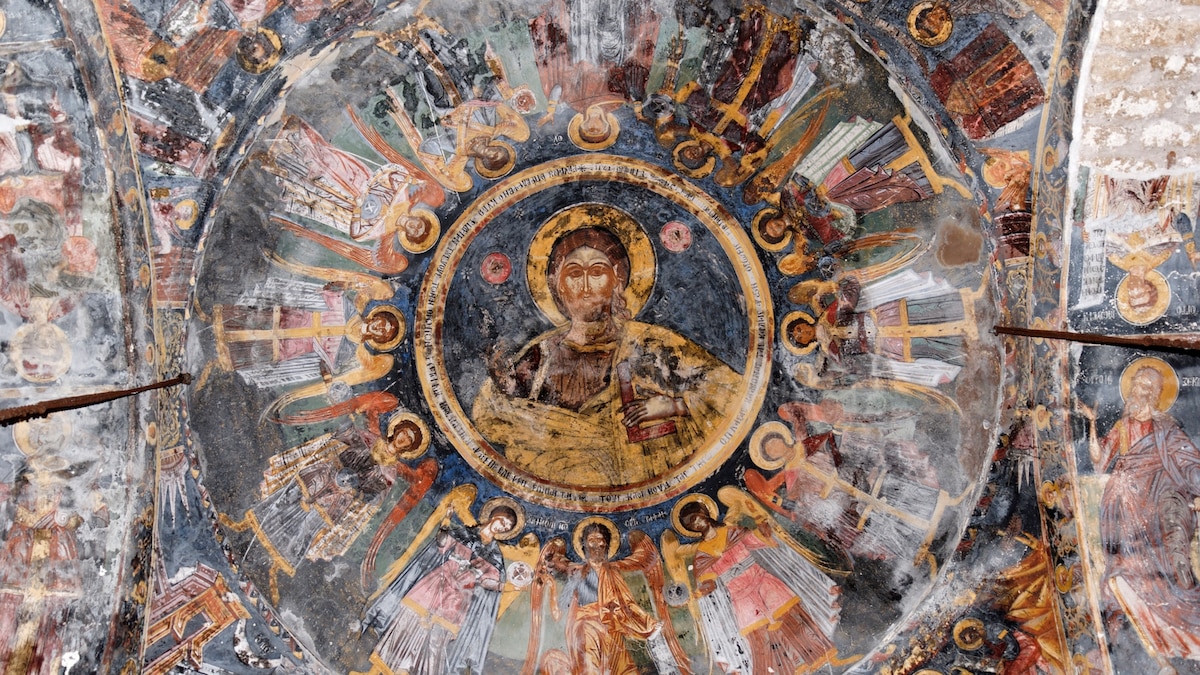 Some of the most magnificent frescoes can be found in the &lsquo;Paris of the Balkans&rsquo;